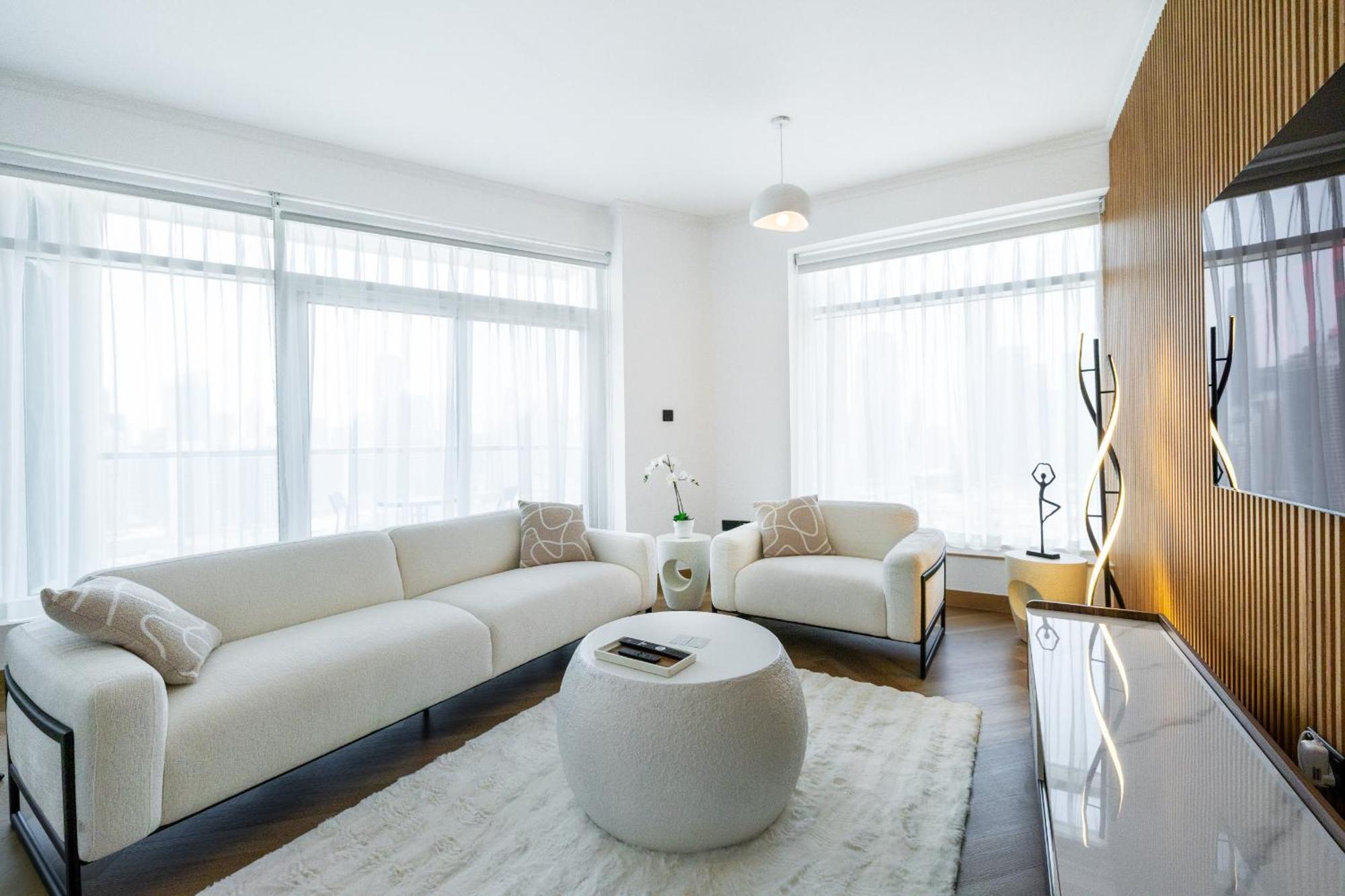 Upgraded Apartment With Stunning Burj Khalifa View Dubai Exterior photo