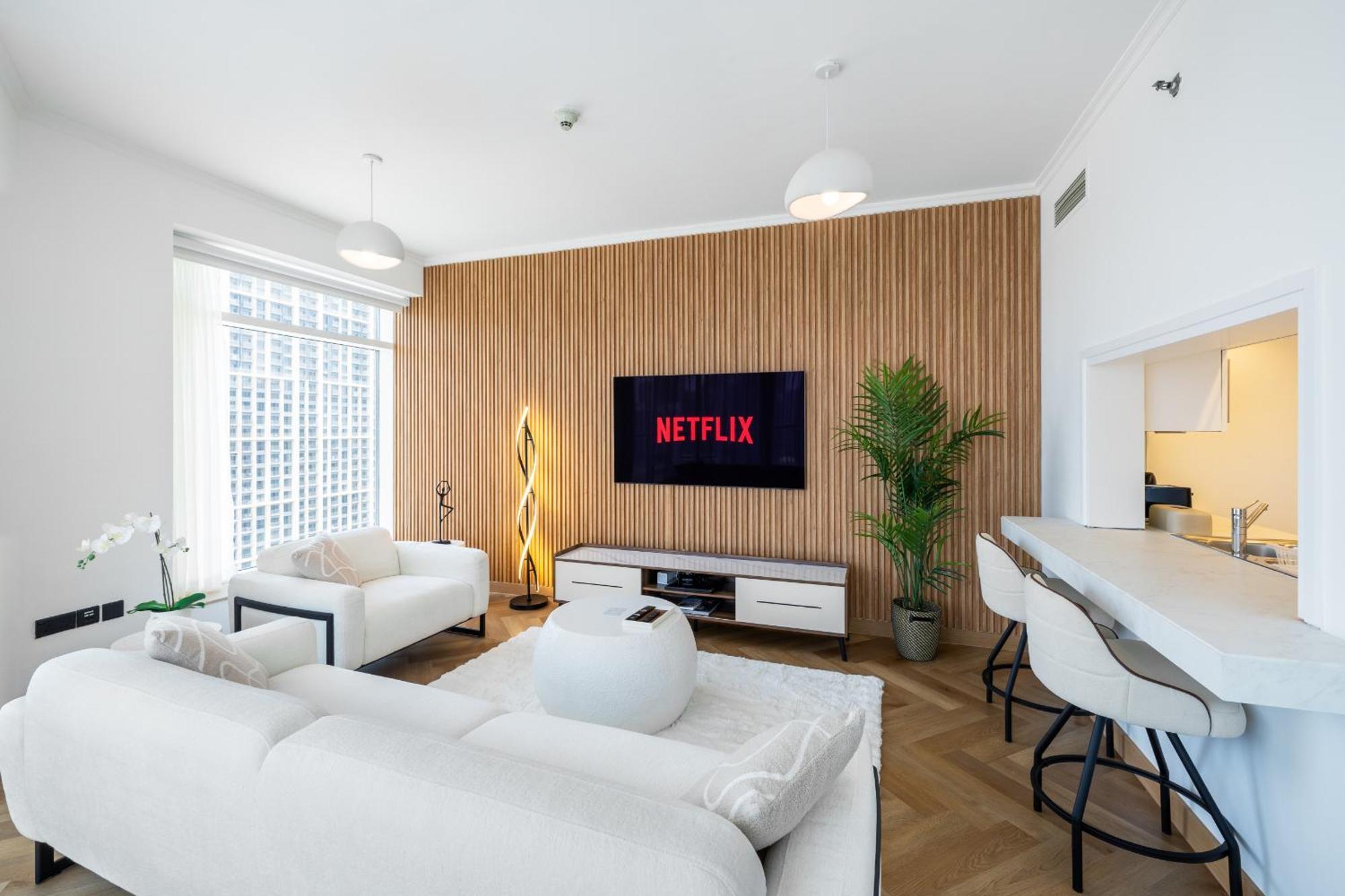 Upgraded Apartment With Stunning Burj Khalifa View Dubai Exterior photo